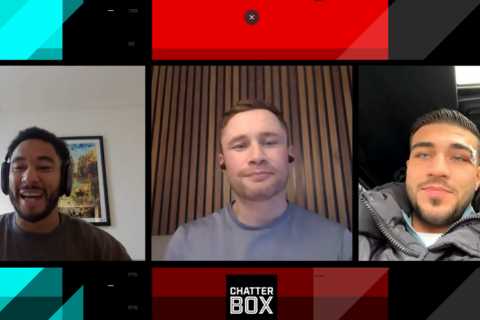 Watch Tommy Fury’s awkward exchange with Carl Frampton after retired boxing champ picked Jake Paul..