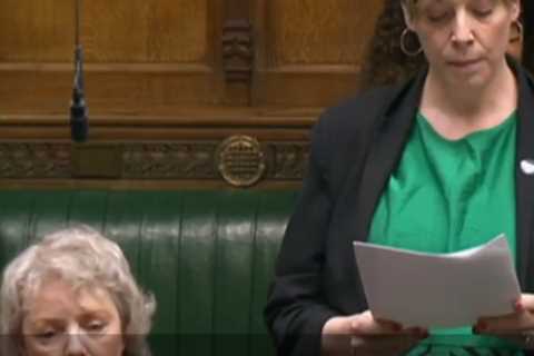 Heart-breaking moment Commons falls silent as MP reads names of every woman killed by a man last..