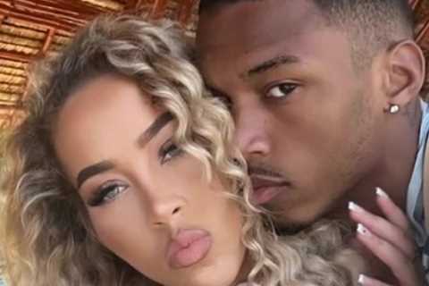 Towie in explosive love triangle as star CHEATS behind girlfriend’s back with rival just days after ..