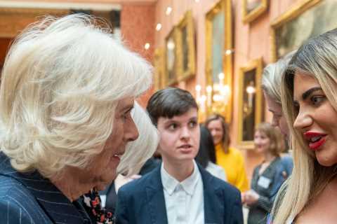 Love Island star Megan Barton Hanson chats to the Queen Consort after getting surprise royal invite