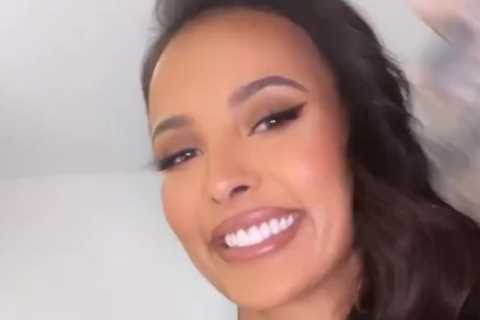 Maya Jama looks incredible as she glams up before Love Island final