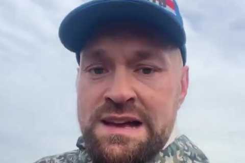 Tyson Fury starts training camp for Oleksandr Usyk after pair finally agree terms for huge world..