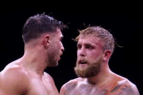 Jake Paul ready to ‘snub Tommy Fury rematch to face Floyd Mayweather as part of three-fight plan..