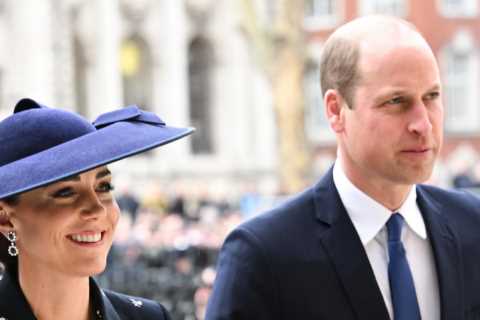 Princess Kate and Prince William join stars including Geri Horner and Alexandra Burke for..