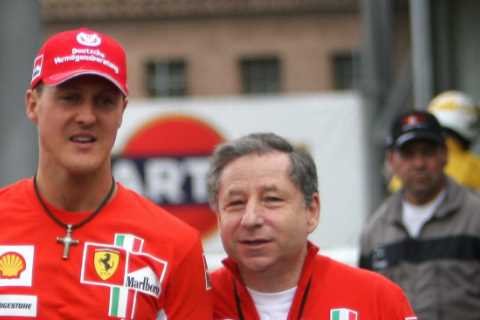 Romantic story of how Michael Schumacher played cupid with ex-Ferrari boss Jean Todt and Oscar..
