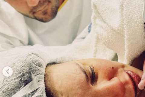 Hollyoaks star Jessica Fox gives birth to first ‘miracle’ baby and reveals adorable name and..