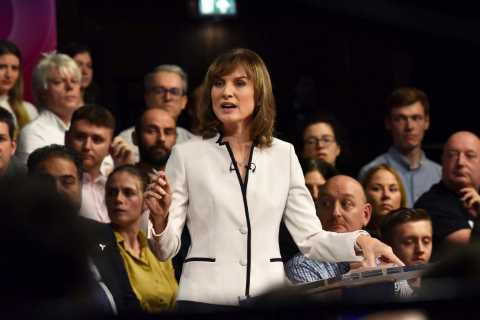 What did Fiona Bruce say?