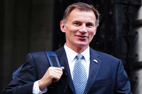 Chancellor Jeremy Hunt set to spare hard-up motorists the planned 12p rise in fuel duty in Budget