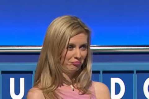 Countdown’s Colin Murray distracted by Rachel Riley’s ‘hippy’ dress – and she’s not impressed