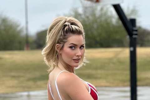 Fans say Paige Spiranac’s ‘shorts have won it all’ as she squeezes into tight outfit and asks for..