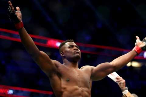 Francis Ngannou closing in on Deontay Wilder boxing fight and says ‘somebody’s head off will be..