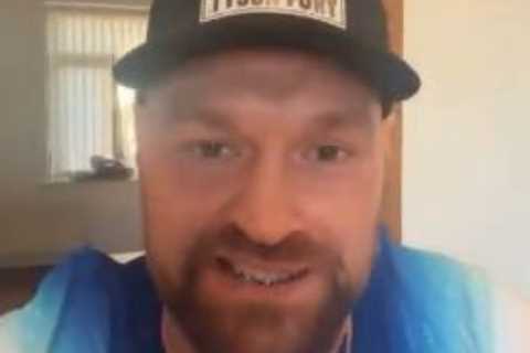 ‘Borat wants his voice back’ – Tyson Fury delivers X-rated rant at Oleksandr Usyk’s manager as..