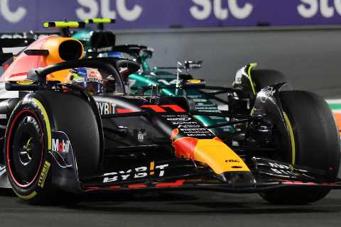 Verstappen storms from 15th to finish second as Perez wins in Red Bull 1-2 at Saudi Arabian GP with ..