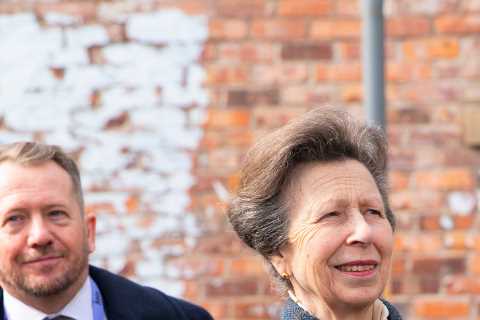 Princess Anne makes shock Coronation Street appearance in landmark set visit ahead of acid attack..