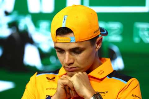 F1 ace Lando Norris ‘robbed of his incredibly rare £144,000 designer watch while leaving Wembley..