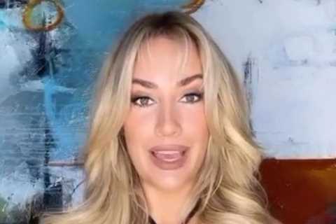 ‘Can curse me anytime’ – Paige Spiranac sends fans wild as she strips off to reveal her very wrong..
