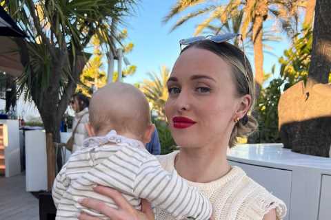 Inside Jorgie Porter’s incredible first family holiday with newborn baby Forest