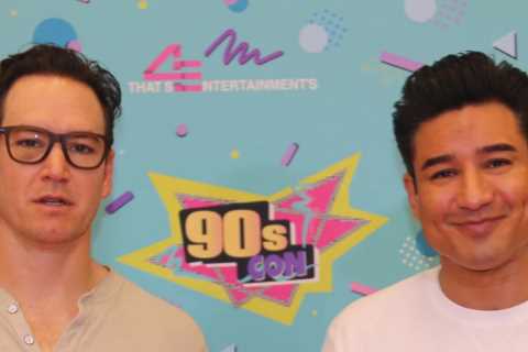 Saved By The Bell’s Zack Morris and AC Slater look very different aged nearly 50 as they reunite..