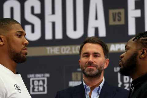 Anthony Joshua has ‘three options’ after boxing return as Eddie Hearn teases huge fights for former ..