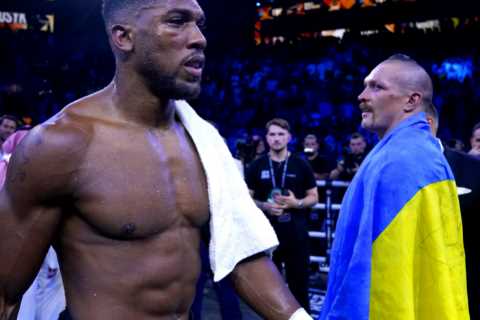 Anthony Joshua says he lost ‘admiration and respect’ from legends as he sends X-rated message to..