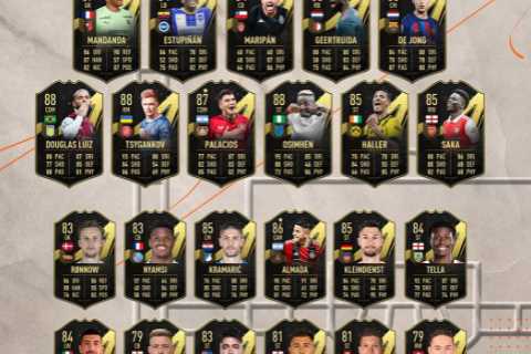 Saka gets a huge buff in FIFA 23’s Team of the Week 21