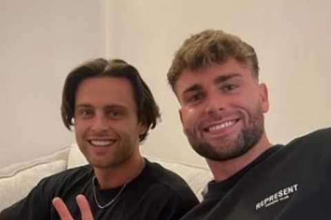 Love Island boys reunite without co-star as they fuel feud rumours that friendship is over