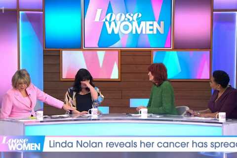 Loose Women’s Coleen Nolan breaks down in tears as she opens up about sister Linda’s cancer battle