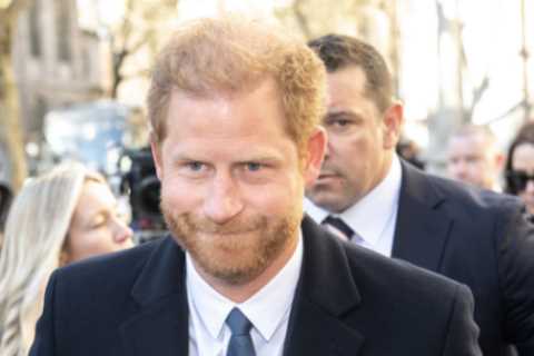 Prince Harry not expected to meet King Charles or William on his surprise first visit to Britain..