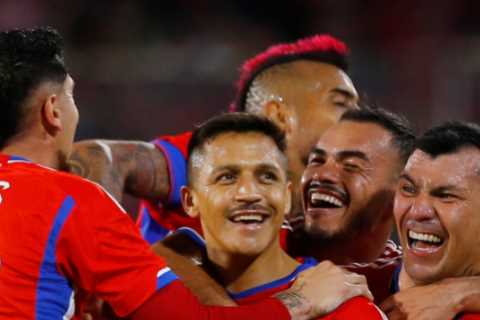 Watch ex-Man Utd and Arsenal star Alexis Sanchez score bizarre corner winner for Chile leaving TV..