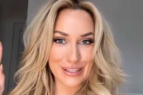 Paige Spiranac says her boobs are ‘bigger and juicier’ after fan asks stunning golf influencer if..