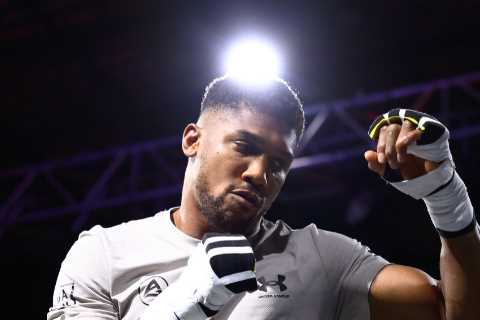 ‘People talk so much s*** about me’ – Anthony Joshua hits back at training camp claims ahead of..