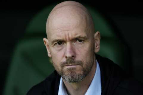 ‘Sour grapes’ – Erik ten Hag accused of Arsenal jealousy after Man Utd boss moans about ‘lucky’..