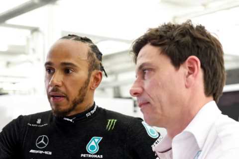 Lewis Hamilton given worrying update over his car by Mercedes F1 boss Toto Wolff ahead of..