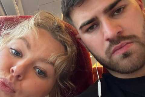 Hollyoaks stars spark romance rumours in real life as they cuddle up away from the cameras