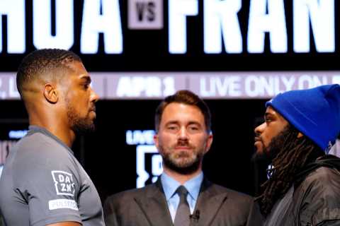 Anthony Joshua vs Jermaine Franklin live stream and TV guide – how to watch massive heavyweight..