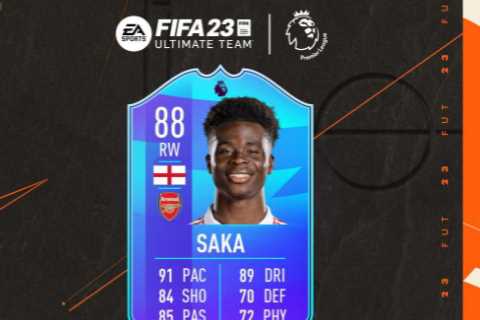 Saka doubles down – he’s not only in Team of the Week but FIFA 23 March Player of the Month