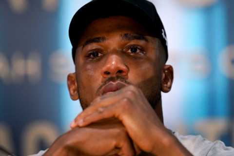 Anthony Joshua reveals the inspiration for emotional comeback fight after he broke down in tears..