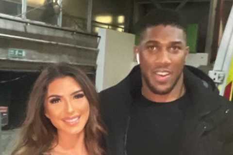 Anthony Joshua ring girl opens up on what boxer is like behind the scenes and reveals celebs slide..