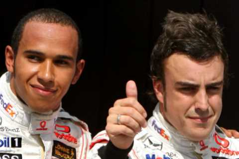 I had to get away from Lewis Hamilton when I was young but I’d love to finish our careers in same..