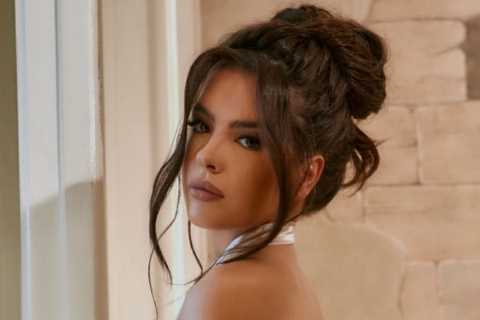 Gemma Owen goes braless in backless silk gown as Love Island star sizzles in new snaps