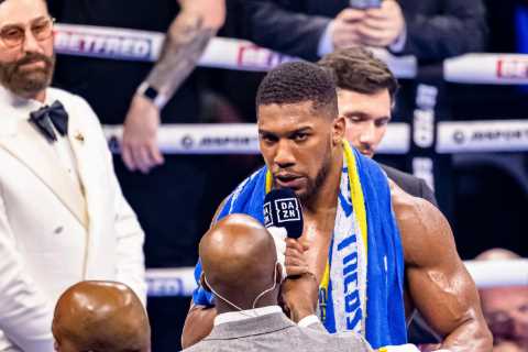 Anthony Joshua calls out Tyson Fury for summer showdown after 02 crowd demands and says facing Brit ..