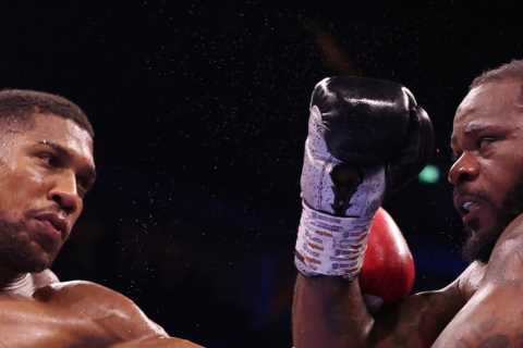 Anthony Joshua vs Jermaine Franklin punch stats revealed and it shows exactly how the Brit won the..