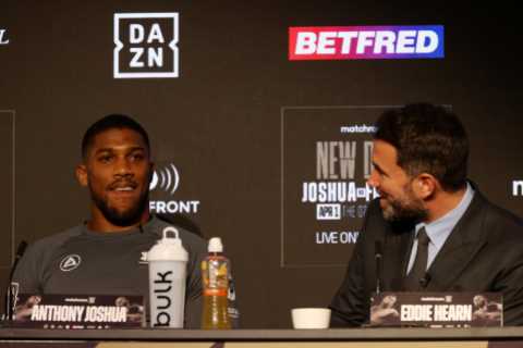 Anthony Joshua’s fight plans for year revealed with two bitter grudge matches lined up by Eddie..
