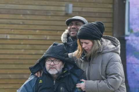GMB’s Kate Garraway and husband Derek Draper enjoy rare day out together as they go for lunch
