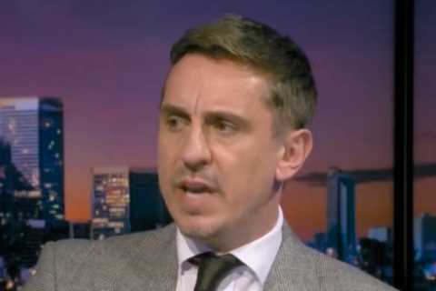 Gary Neville jokes Graham Potter ‘ASKED to be sacked’ and compares Chelsea to a ‘kid in a sweet..