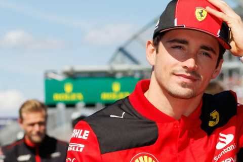Four arrested over Charles Leclerc’s stolen £265,000 Richard Mille watch as police release footage..