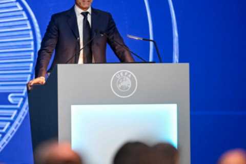 Uefa President launches surprise defence of the Premier League and calls it ‘remarkable model that..