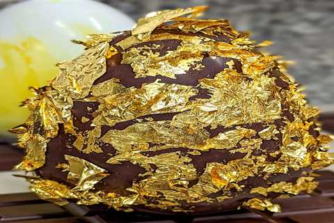 Is this the UK’s most expensive Easter egg? Luxury chocolate coated in gold goes on sale for 130..