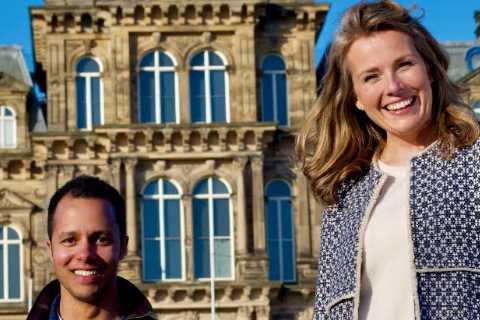 Bargain Hunt’s Christina Trevanion stuns fans in see-through blouse as she poses with co-stars