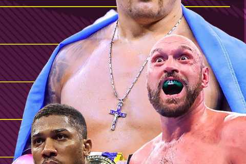 Tyson Fury forced to settle for SECOND best heavyweight boxer in world as Ring Magazine release top ..